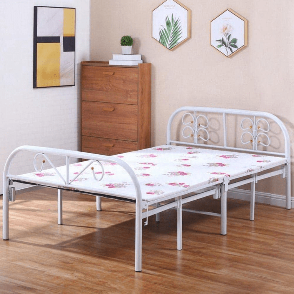 Cementino Portable Single Folding Modern Style Bed