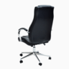 Executive Office High Back Padded Arms PU Leather Chair Black K-533B