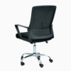 Dupioni Mesh Chair Swivel Black K-6211B