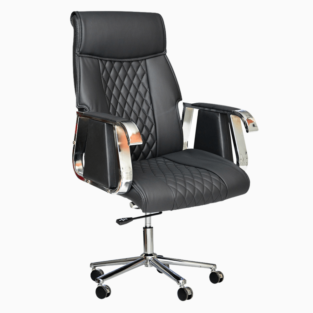 Modern Ergonomic Executive High Back Chair Black K-733B