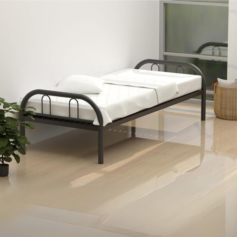 Neptune Single Metal Steel Bed