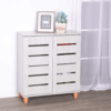 Wooden Shoe Cabinet White