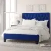 Freya Tufted Velvet Bed