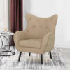 Aklo 1 Seater Linen Armchair