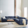 Aliana 5-Seater Linen L-Shape Sofa