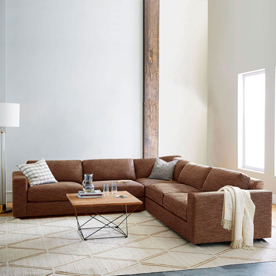 Aliana 5-Seater Linen L-Shape Sofa…