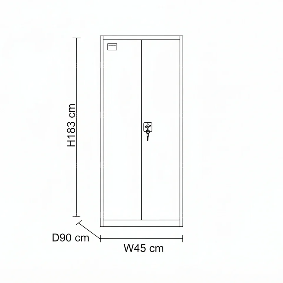 Amla 2 Door Metal Filing Cabinet…