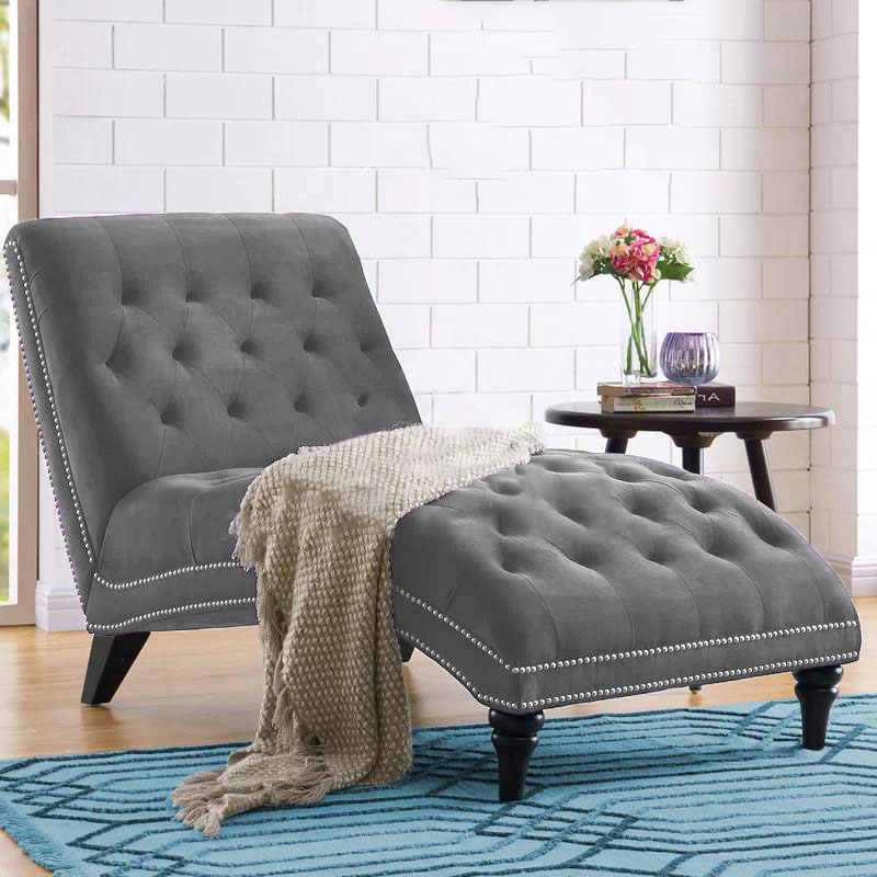 Arnold 1 Seater Velvet Chaise