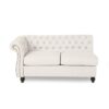 Astley 6-Seater Linen L-Shape Sofa