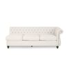 Astley 6-Seater Linen L-Shape Sofa