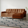 Boskone 3-Seater L-Shape Linen Sofa