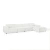 Boulevards 4-Seater L-Shape Polyester Sofa