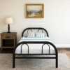 Neptune Single Metal Steel Bed