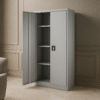 Sidney Two Door Steel Cabinet-Shelves