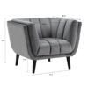 Convey 1+3 Seater Velvet Sofa