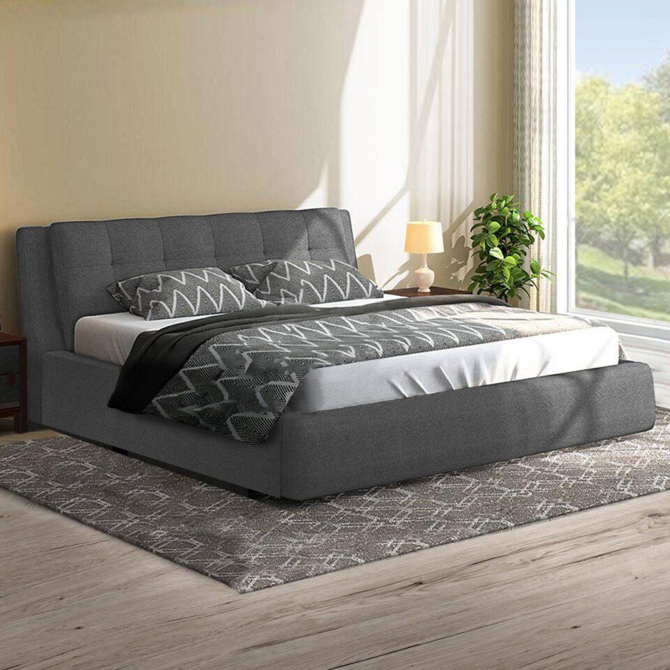 Cyro Platform Linen Bed