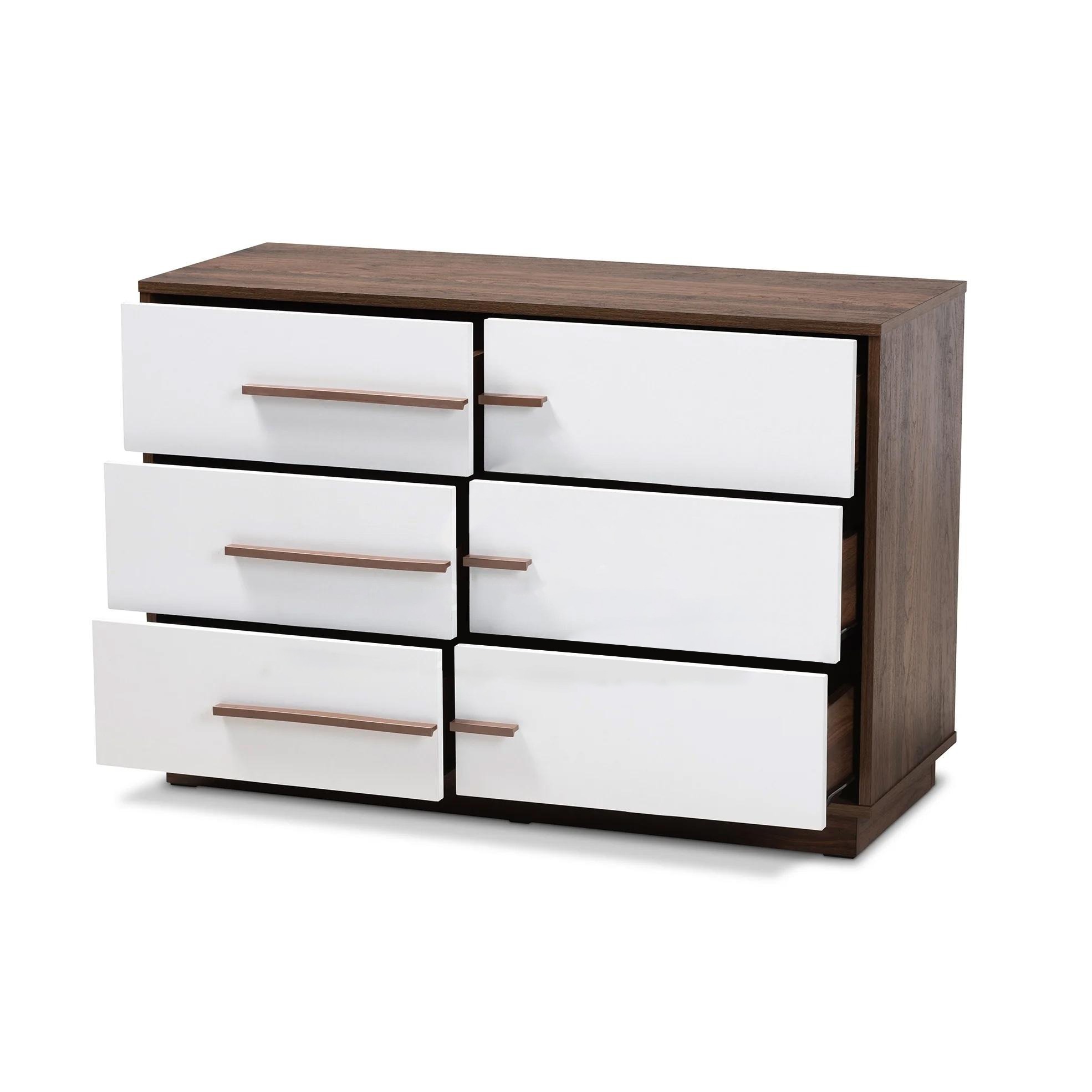 Horizontal Modern 6-Drawer Dresser2