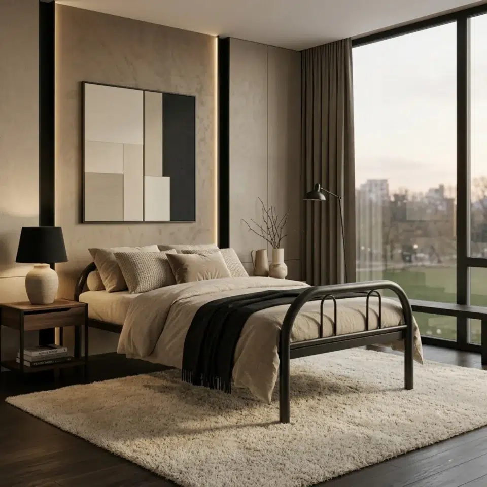 Inko Single Steel Bed Frame