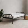 Neptune Single Metal Steel Bed