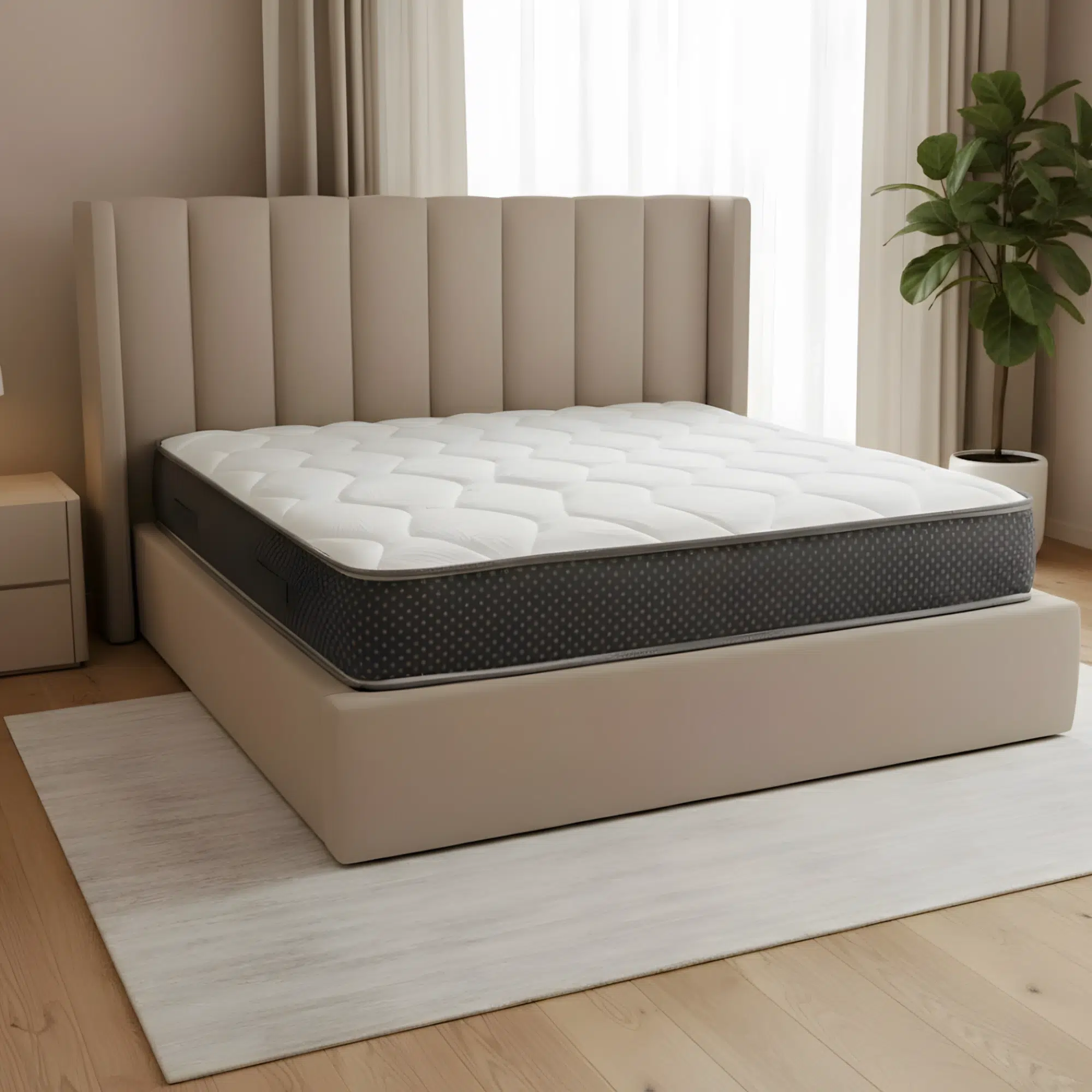 Super Comfort Pocketed Spring Mattress (Medium Feel) 23cm Thickness – 5 Years Warranty