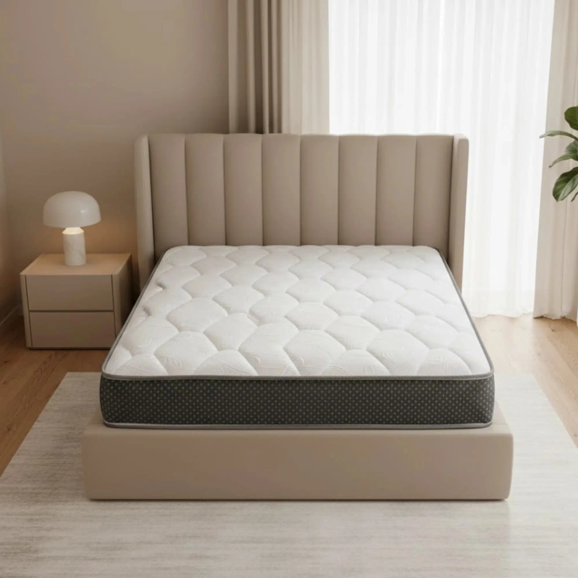 Super Comfort Pocketed Spring Mattress (Medium Feel) 23cm Thickness – 5 Years Warranty