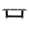 Austin Coffee Table with Stylish Tempered Glass