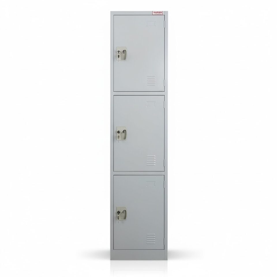 lynx Three Door Steel Locker