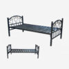 Vanilla Single Bed Color (Black)