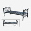 Vanilla Single Bed Color (Black)