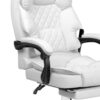Diamond Pattern Chair Color (White)