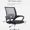 Emily Mesh Office Chair Color (Grey)