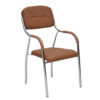Lidas Visitor Chair Color (Brown)