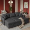 Hunter 3-Seater Corner Sofa Cum Bed