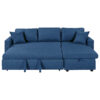 Hunter 3-Seater Fabric Corner Sofa Bed