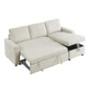 Hunter 3-Seater Fabric Corner Sofa Bed