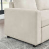 Hunter 3-Seater Fabric Corner Sofa Bed