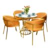 Kvistbro Coffee Table Color (Orange)