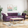 Aria 3-Seater Sofa – Purple