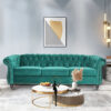 Aria 3-Seater Velvet Sofa