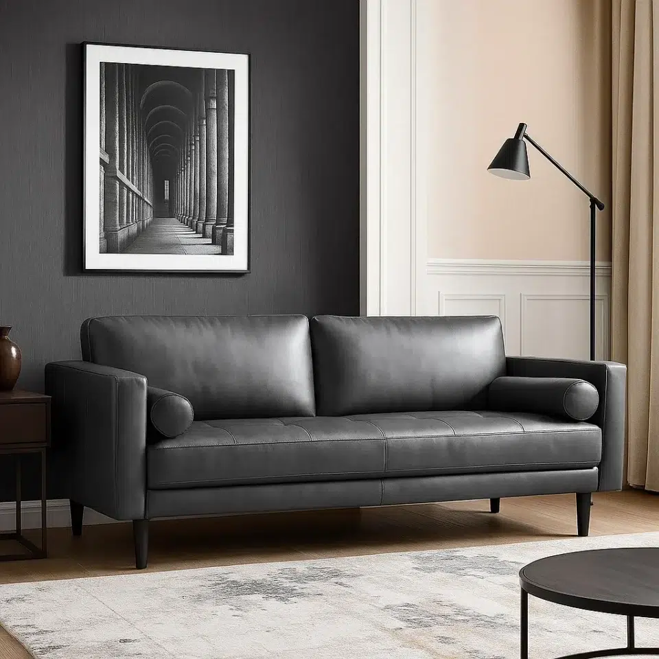 Marisa 2 Seater Leather Sofa