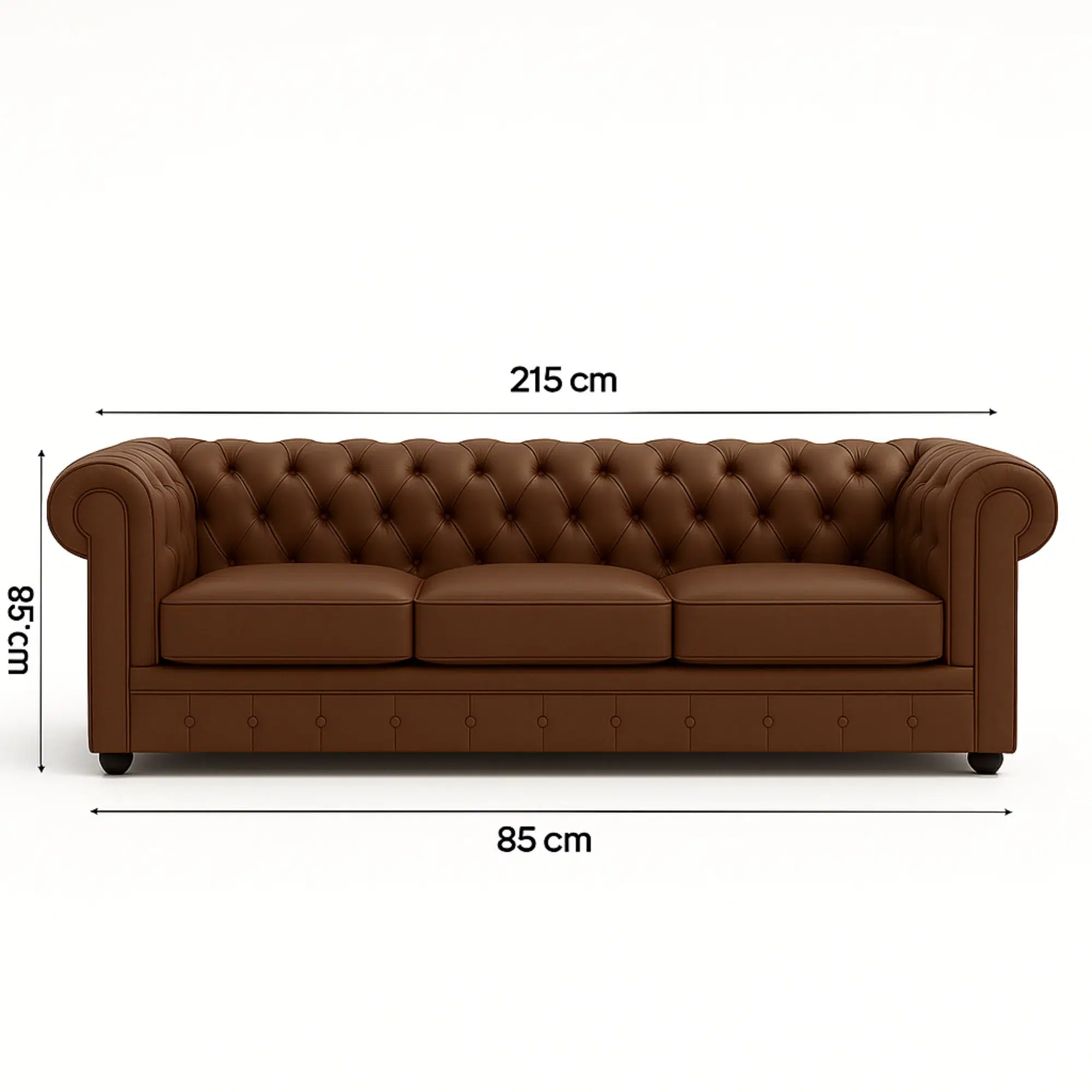 Teluxe Prime PU Leather Sofa