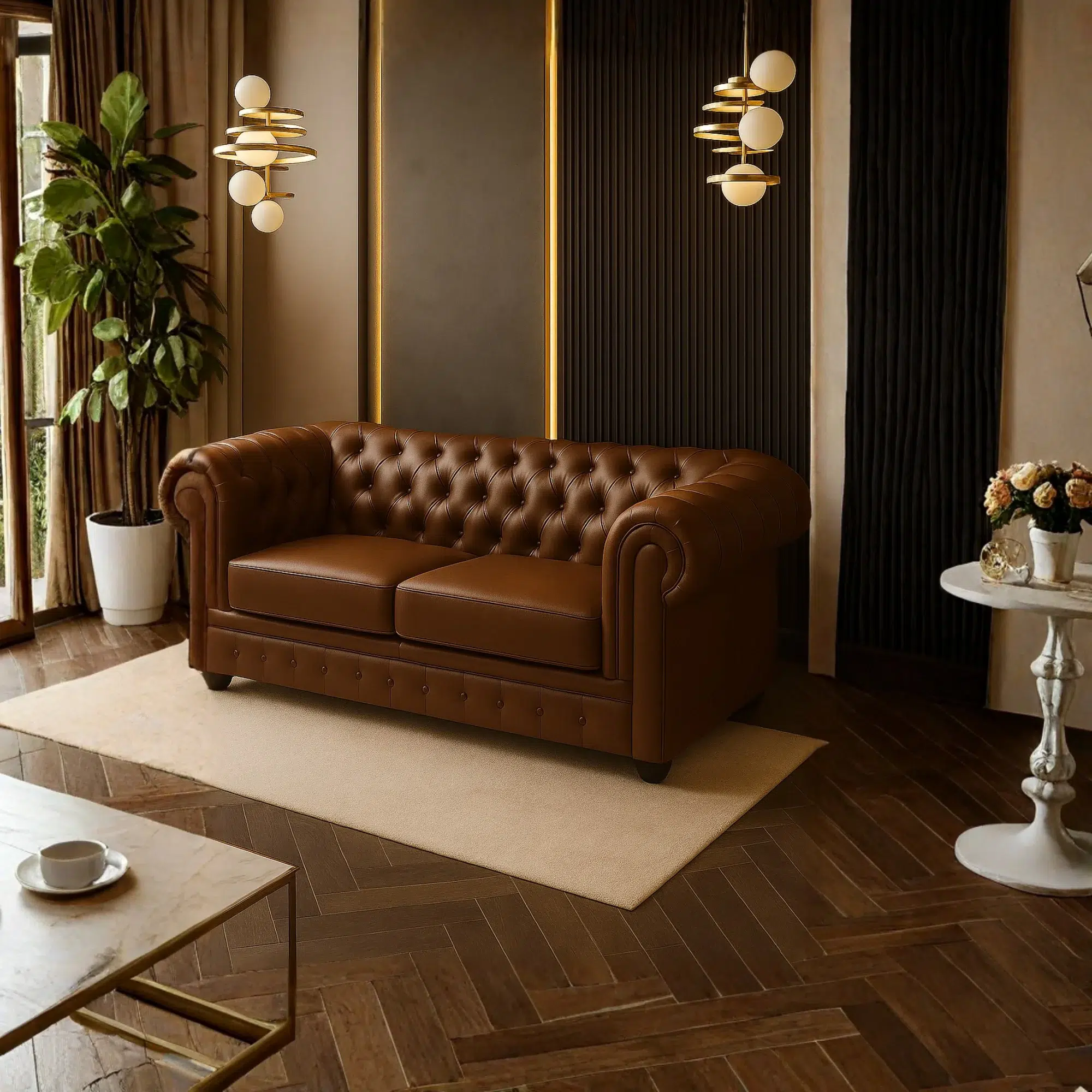 Teluxe Prime PU Leather Sofa