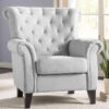 Bronston 1 Seater Linen Armchair