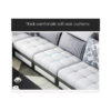 Soderhamn 7 Seater Sectional Sofa – Grey/Black