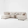 Jattebo 5-Seater U-Shape Polyester Sofa