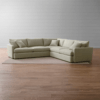 Queen 5 Seater Sectional Sofa – Beige