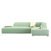 Mont 3 Seater L-Shape Velvet Sofa