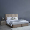 Brimness Wall Velvet Bed – King 180x200cm