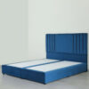 Brimness Line Velvet Bed – King 180x200cm