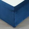 Askvoll Line Velvet Bed – Queen 160x200cm